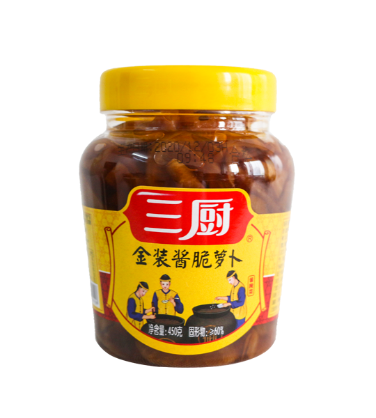 金装酱脆萝卜 450g