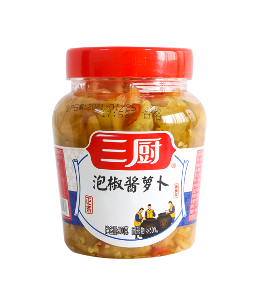 泡椒酱萝卜 900g