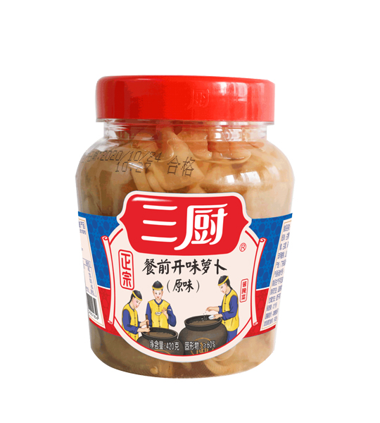 餐前开味萝卜（原味）420g